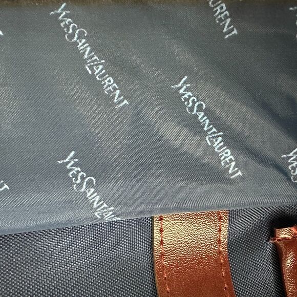 YSL Yves St. Laurent Vintage Messenger Bag Crossbody Notebook Passport - Picture 11 of 11